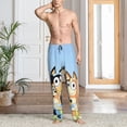 thumbnail image 6 of Lsque Bluey Print Men's Pajama Pants, Lounge Pant - Comfortable Home Wear,Elastic Waistband, Stylish Design-Large, 6 of 9