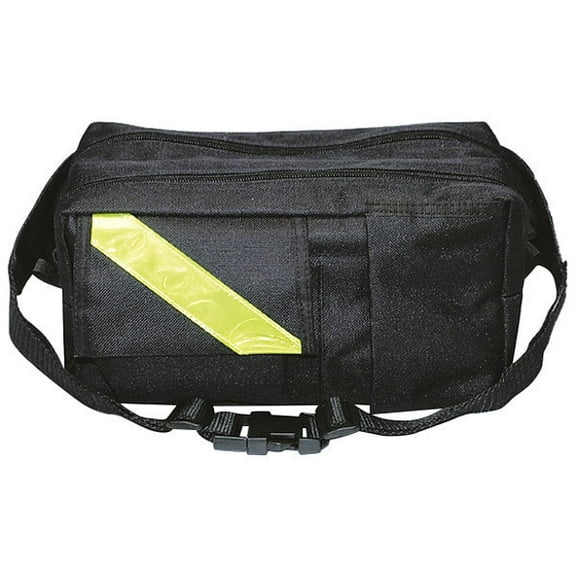 Emi Fanny Pack, Nylon, Black, 10 in L x 6 in W x 5 in H 825 BLACK