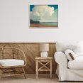 thumbnail image 3 of Stupell Industries Coastal Clouds over Extensive Beach White Framed Giclee Art, 30 x 24, by Elara Yasna, 3 of 7
