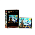 thumbnail image 2 of Micro Brick Rocket Building Set,Vincent Van Gogh The Starry Night Building Set  - Gift for Mothers Day, 470PCS Artwork 3.6MM Mini Blocks Building Sets for Adults Famous Paintings Architectu, 2 of 4