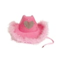 thumbnail image 3 of Sombrero de vaquero rosa Salvador para juegos de rol suministros para fiestas disfraces, 3 of 10