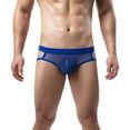thumbnail image 3 of Sngxgn Stretch Mens Boxer Briefs Mens Underwear(Blue,XL), 3 of 5