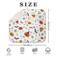 thumbnail image 4 of Playful Halloween Icons Pattern Dish Drying Mat for Kitchen 1 Pack, Ultra Absorbent Microfiber Dishes Drainer Mats,16x18in(41x46cm), 4 of 6