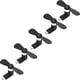 thumbnail image 1 of Mini Ventilador Negro BlitzBlack 5Pzas Negro 5W Silicón+Plástico Ventilador USB-C., 1 of 1
