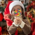 thumbnail image 4 of 24 Large Rainbow Lollipops Bundle |12 Large Swirl Lollipops 3" and 12 Large Twisty Pops 3",Individually Wrapped, Party Decorations, 4 of 6
