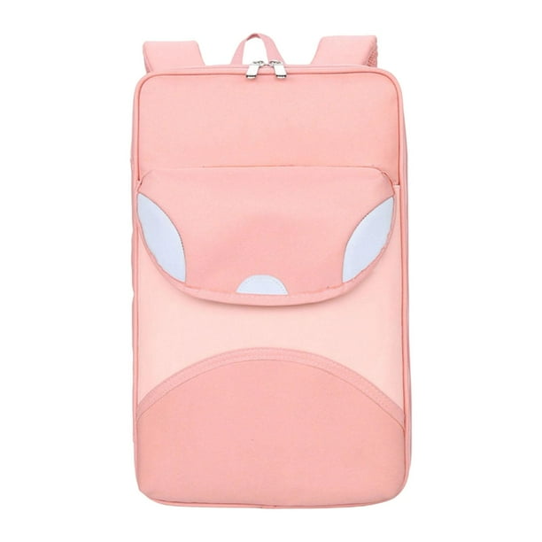 Mochila para baquetas, bolso ligero de mano, funda para baquetas de tela Oxford gruesa. Rosa