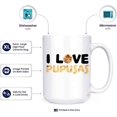 thumbnail image 3 of Personalized I Love Pupusas Mug, Salvadorian Gift, Salvadorian Mug, El Salvador Gift, Salvador Pride Gifts, El Salvador Mug, Salvadoran Gift Mug, Ceramic Novelty Coffee Mugs 11oz, 15oz Mug, Tea Cup,, 3 of 4