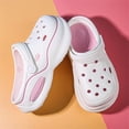 thumbnail image 5 of Women Adult Clogs Slip-on Cushion Platform Garden Shoes Non-slip Fashion Outdoor Beach Shoes, 5 of 14
