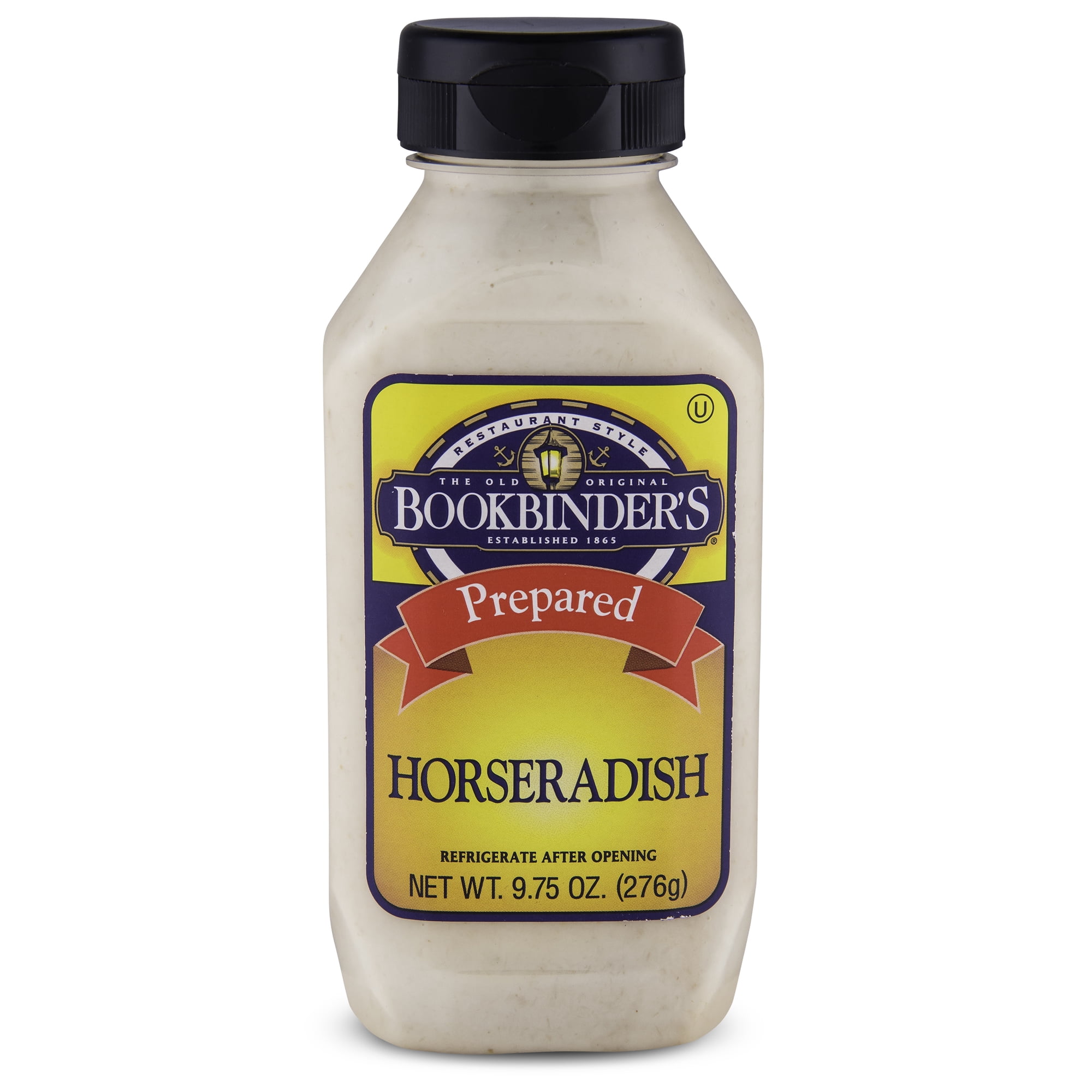Bookbinder s Prepared Horseradish  9.75 oz Bottle