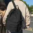 thumbnail image 4 of LEFTHIGH Home Japanese Style Campus Backpack for Students, Large Capacity 43x32x19cm Nylon School Bag with Laptop Compartment, Lightweight Water-Resistant, Multiple Colors Home and Kitchen, 4 of 6