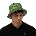 thumbnail image 4 of Fotbe Crayfish Army Sombrero Tipo Pescador con Estampado – Sombrero de Sol de Algodón de Moda para Playa, Golf, Pesca, 4 of 6
