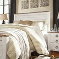 thumbnail image 6 of Ashley Willowton King California King Panel Headboard in Whitewash, 6 of 7