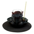 thumbnail image 4 of Ebros Zen Lotus Flower Incense Cone & Stick Burner Candle Holder Figurine, 4 of 9