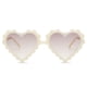 thumbnail image 4 of Gafas de sol COASION Kids Heart Girls UV400 Beige de 3 a 10 años, 4 of 5