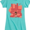 thumbnail image 3 of Moana 2 - Lil Sis Simea - Girl's Toddler And Youth Fitted Short Sleeve Graphic T-Shirt, 3 of 5