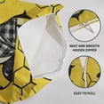 thumbnail image 6 of Summer Pillow Covers 18x18 Set of 2 Yellow Bee Kind Honeycomb Buffalo Plaid Bowknot Outdoor Decorative Throw Pillows Farmhouse Pillowcases Linen Cushion Case Decor for Home Sofa Couch Bed, 6 of 6
