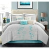 Copper Grove Hazlet Turquoise 8-piece Embroidered 8-piece Comforter Set