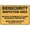 Warning Sign 1, variant on Biosecurity Wash Bay No Entry Or Removal Of Goods Authorised Persons Reflective Aluminum Metal Signage - 8"x12", With Symbol, Weatherproof - Farm, Ranch, Agricultural Facility, Wash Zone
