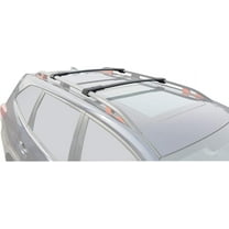 BRIGHTLINES Roof Rack Cross Bars Luggage Bars Replacement for 2019-2024 Subaru Forester , Set of 2pcs, Black Aluminum Roof Top Cargo Rack