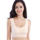 thumbnail image 1 of Ropa interior japonesa para dormir Peace of Mind para mujer, talla grande, talla grande, sin aros, talla grande, talla grande, sujetador deportivo de una pieza, 1 of 6