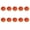 orange1, variant on 10Pcs Dazzling Alloy Buttons Multipurpose Sewing Buttons For Garments Jackets Coat Shirt Clothing Dressmaking Decoration