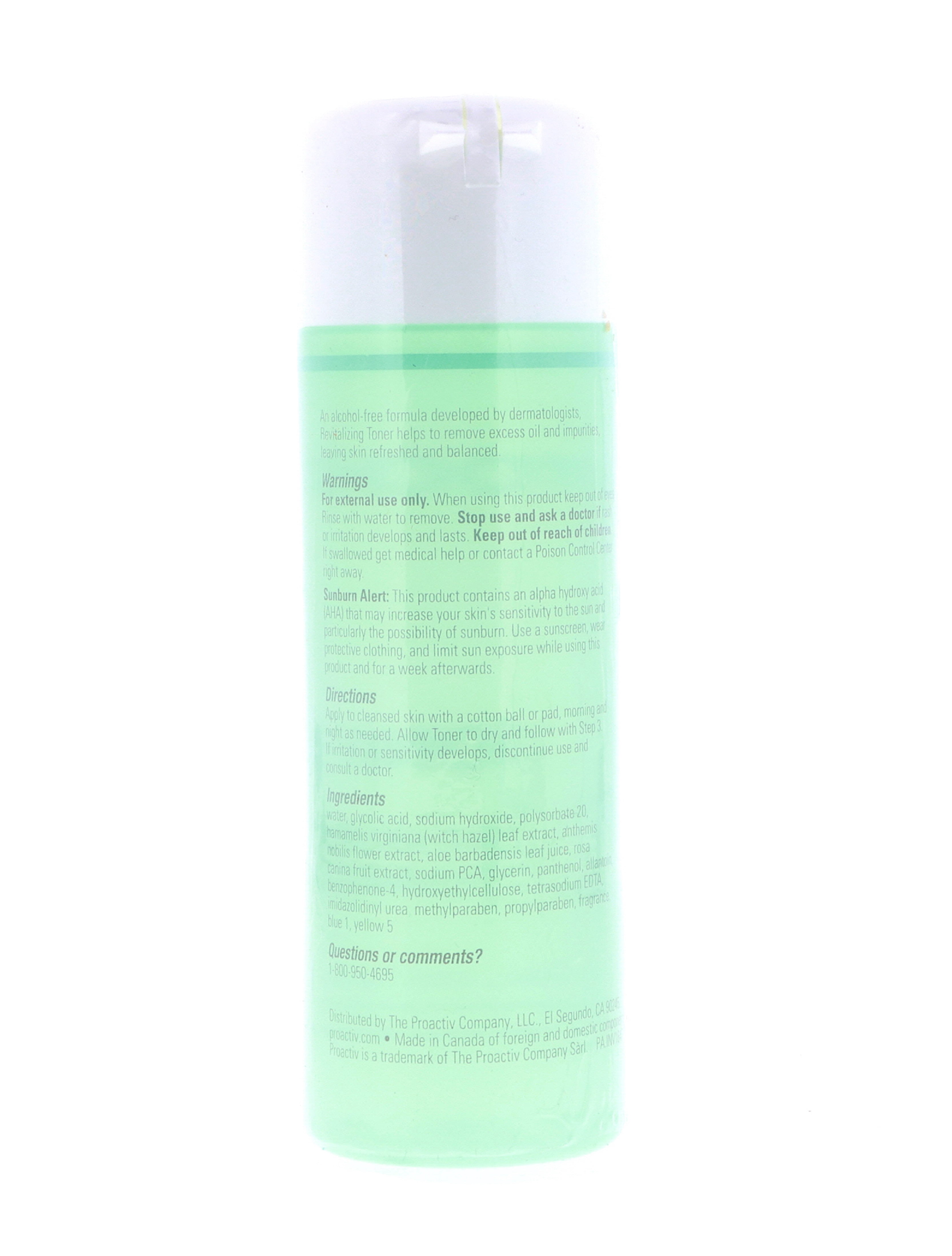 Proactiv Solution Revitalizing Toner, with Glycolic Acid, Alcohol Free, 4 Fl oz