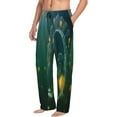 thumbnail image 2 of Balery Men'S Jelly Fish Pants,Sleepwear Pants,Pajama Pants,Pj Bottoms Drawstring And Pockets-Small, 2 of 9