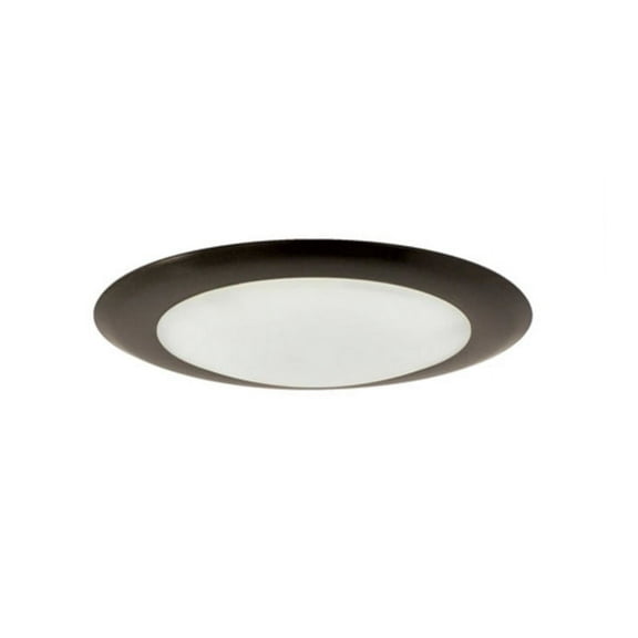Nora Lighting Nlopac-R6509t2440 Opal 8" Wide Led Retrofit Flush Mount Bowl Ceiling Fixture