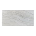 thumbnail image 5 of Liam Standard Height Rectangular Dining Table in White Marble, 5 of 10