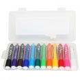 thumbnail image 1 of Fyydes Stylos pour Tout-Petits 12 Couleurs Non Toxiques Solubles dans l'Eau Stylos Lavables en Rotation Colorée, 1 of 8