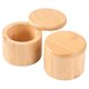thumbnail image 1 of 2 uds caja de almacenamiento de bambú caja de condimentos protección del medio ambiente natural alta temperatura para el hogar (caqui) kaili Sencillez, 1 of 3