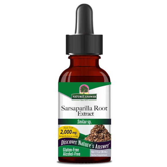 Nature's Answer | Raíz de zarzaparrilla, 30 ml. Suplemento para el apoyo a la salud.
