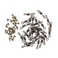 thumbnail image 4 of 120pcs / 30Set la pesca Conjunto de seguridad clips de cable del piloto trasero Tubos de goma con lo Abanopi Entrada terminal, 4 of 7