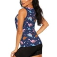 thumbnail image 3 of Lsque Dinosaur Printed Workout Tank Tops for Women, Athletic Sports Tank Tops, Compression Sleeveless Dry Fit Shirts,Sleeveless Yoga Shirt-Medium, 3 of 9