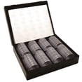 thumbnail image 1 of 100pcs 46mm Transparent Plastic Coin Holder Coin Collecting Box Case Capsule, 1 of 9