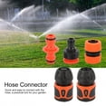 thumbnail image 4 of Conector Rápido Para Manguera de Jardín, Adaptador de tubería de Agua, 5 Uds., Accesorios de Jardinería para el Hogar, 1/2 Manguera, 4 of 7