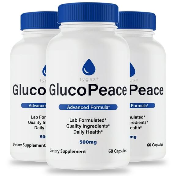(3 pack) GlucoPeace - Gluco Peace Pill Supplement