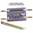 thumbnail image 2 of K100 12V Spot Welder Double Pulse Capacitor Spot Welder Machine, Welding DIY Control Board Kit 0.05-0.3mm For 18650 Battery ,Easy to Use, 2 of 8