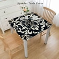 thumbnail image 2 of nygtbtfer Classical Flowers Table Cloth Floral Baroque Round Tablecloth Washable Table Cover for Kitchen Outdoor Party Wedding, 2 of 7