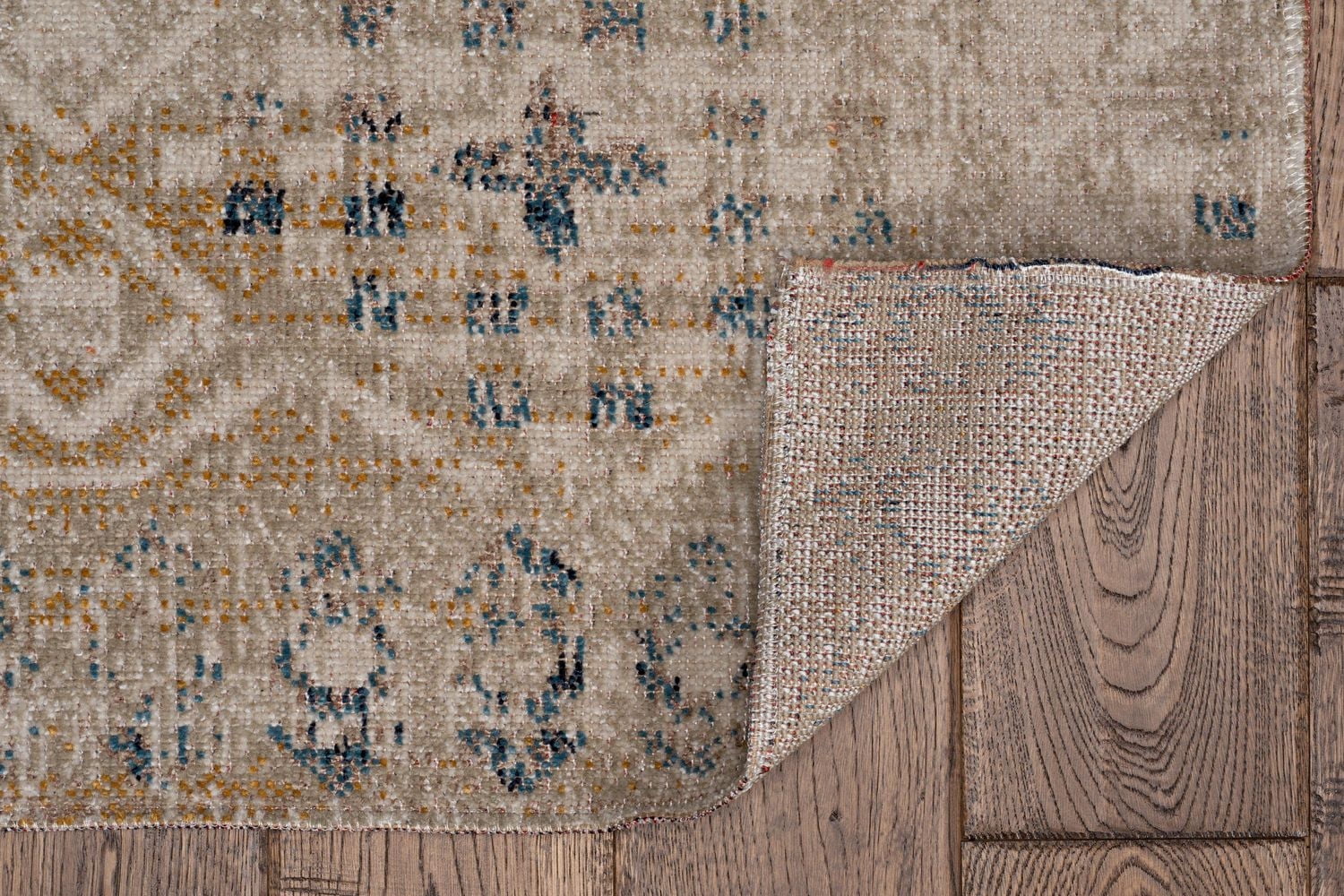 Great Zero Leopold Sand & Blue 2' x 3' Accent Rug