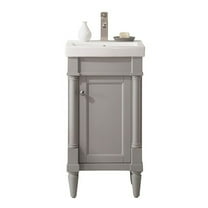 Furniture Indoor Home Decorative Washroom, Kitchen 18" Gray Sink Vanity