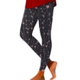 thumbnail image 1 of Gibobby Leggings cintura alta Leggings para mujer, estilo casual, con estampado amor, pantalones yoga, para el día San Valentín（Azul， M), 1 of 4
