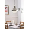 thumbnail image 1 of Kenroy Home 93590BS 18.25 in. Nicole 1 Light Pendant - Brushed Steel, 1 of 1