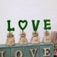 thumbnail image 1 of 4-Piece Set Of Creativing Letter Simulation Bag Plant Pots-Home Accessories Set-Office Desktop Window Sill Bonsai, 1 of 7
