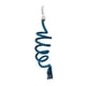 thumbnail image 3 of Percha de cuerda en espiral para pájaros, soporte para jaula de pájaros de algodón, accesorios para postes, escalada de pie azul, 3 of 9