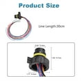 thumbnail image 2 of Yassdwbn Car Wiring Harness Repair Pigtail for 6L80 6L90 Transmission Chevy GMC 3500168, 2 of 5