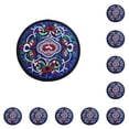 thumbnail image 1 of Injueey Drinks Coasters Cup Mat Portable Bottle Decoration Insulation Pad Cushion Embroidered Pads Table for Friends Living Room Type2 NO2, 1 of 6