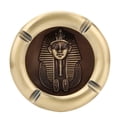 thumbnail image 3 of Ashtray Zinc Alloy Retro Egyptian Pharaoh Pattern Living Room Decoration Craft GiftCopper, 3 of 12