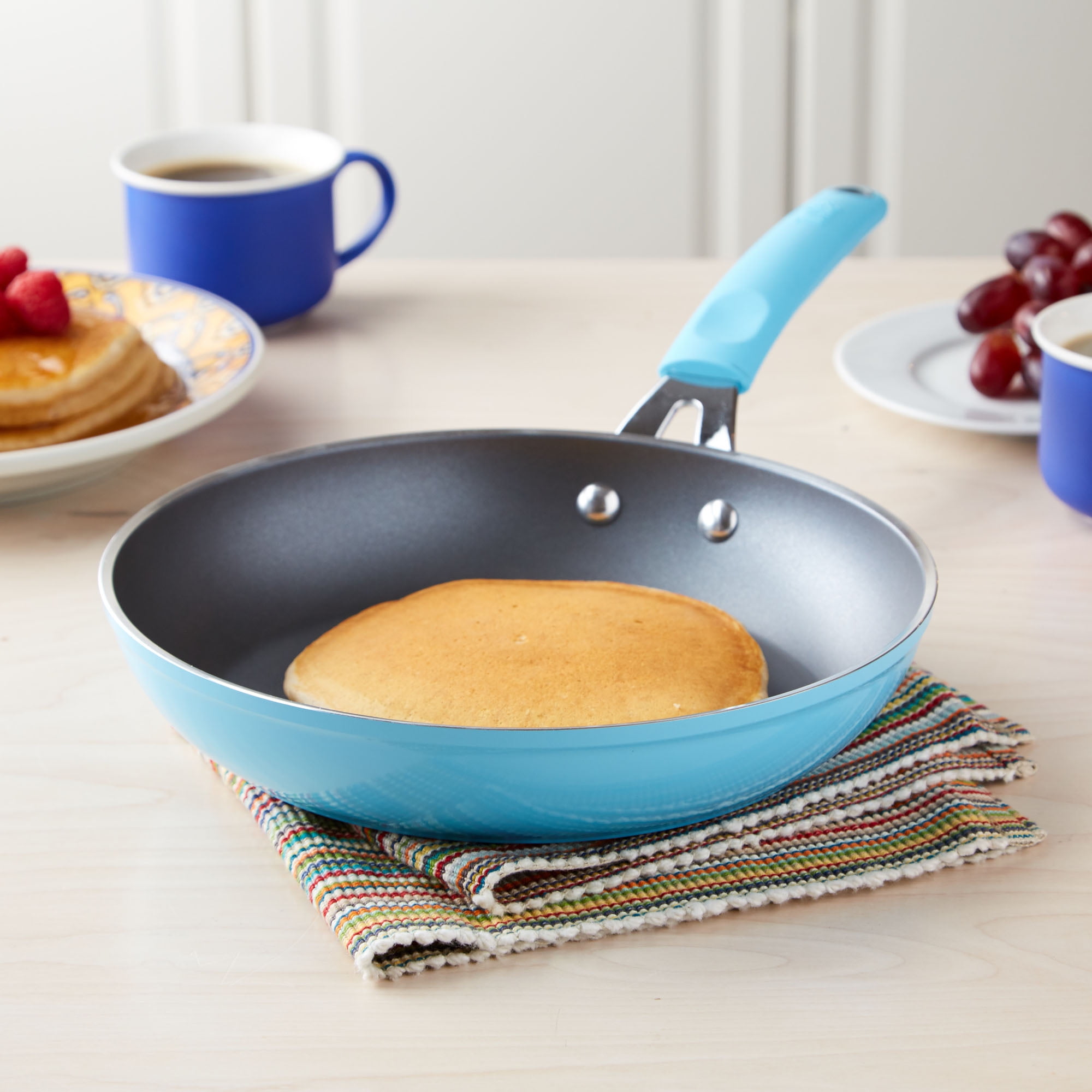 Tasty 11pc Cookware Set Non-Stick PFOA Free Diamond Reinforced Gunmetal Epoca International TZA01-P312
