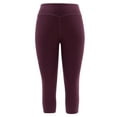 thumbnail image 6 of Athletic Works Women's and Women's Plus Active Dri-Works Capri Leggings, Sizes S-5X, 6 of 7